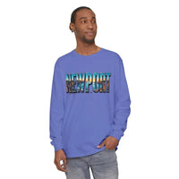 Long Sleeved Newport Beach Vibes Unisex T-Shirt - Ocean State Styles