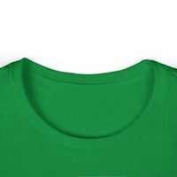 Lucky Shamrock Women's Tee in White and Irish Green Style - Ocean State Styles