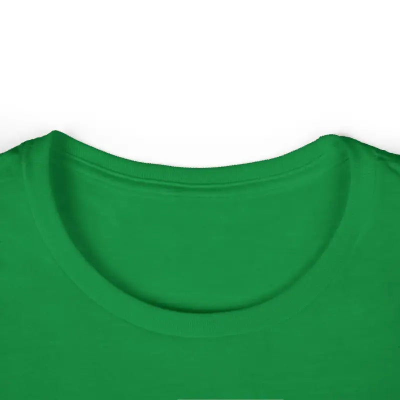 Lucky Shamrock Women's Tee in White and Irish Green Style - Ocean State Styles
