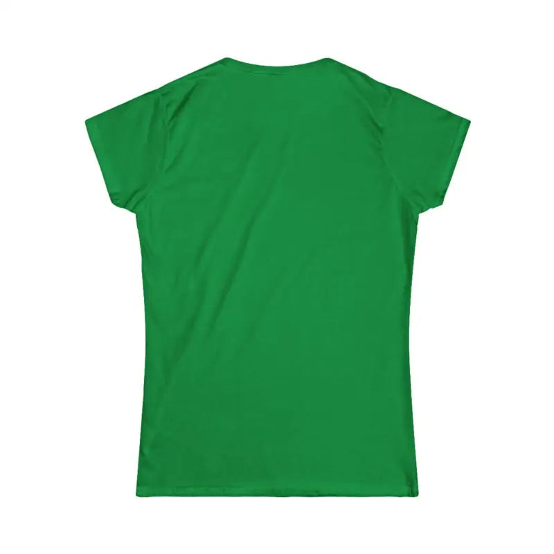 Lucky Shamrock Women's Tee in White and Irish Green Style - Ocean State Styles
