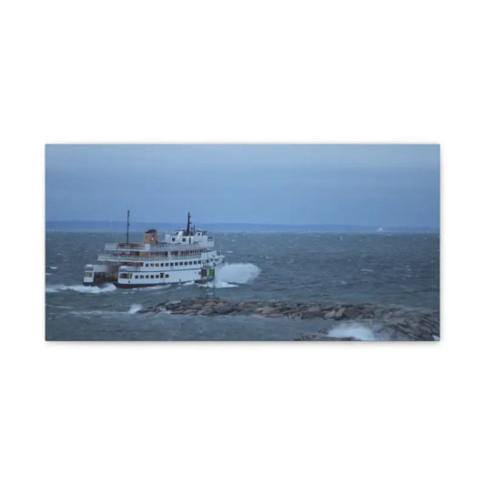 M V Anna C Block Island Ferry Nautical Home Decor - Ocean State Styles