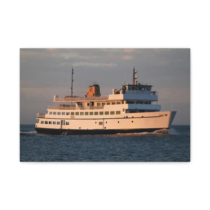 Block Island Ferry Canvas Wall Art