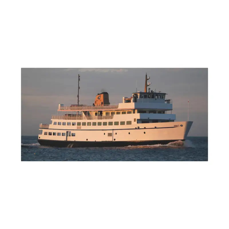 MV Anna C Block Island Ferry Ocean Cruiser Decor - Ocean State Styles