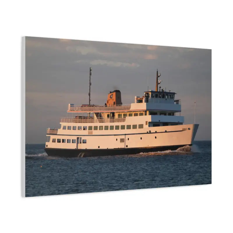 MV Anna C Block Island Ferry Ocean Cruiser Decor - Ocean State Styles