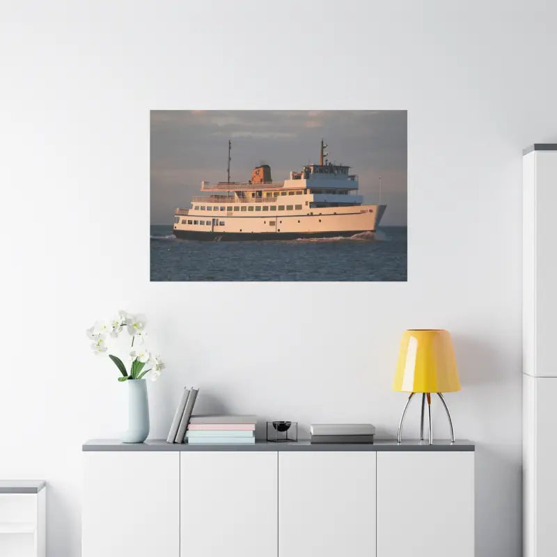 MV Anna C Block Island Ferry Ocean Cruiser Decor - Ocean State Styles
