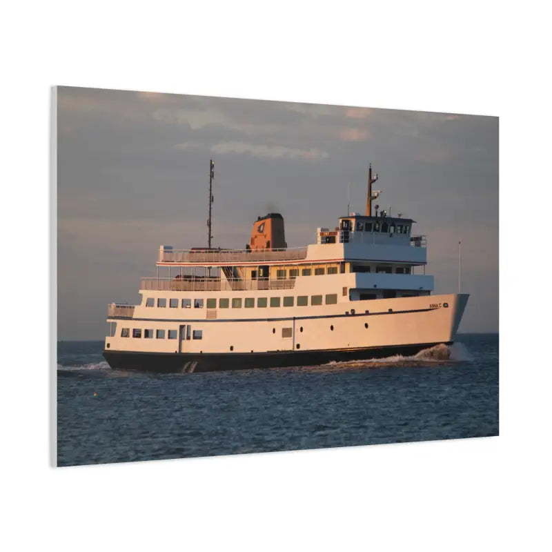 MV Anna C Block Island Ferry Ocean Cruiser Decor - Ocean State Styles