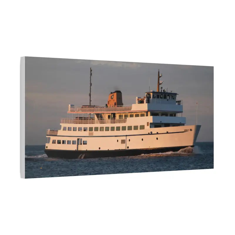 MV Anna C Block Island Ferry Ocean Cruiser Decor - Ocean State Styles