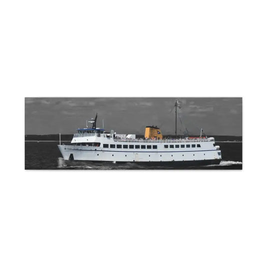 M V Block Island at Sea Block Island Ferry Wall Decor - Ocean State Styles