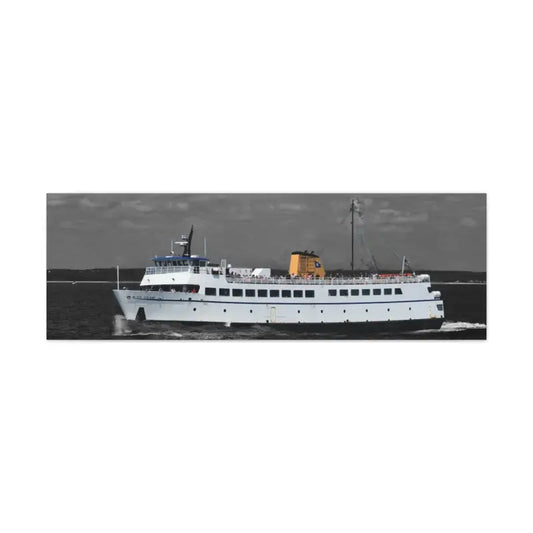 M V Block Island at Sea Block Island Ferry Wall Decor - Ocean State Styles