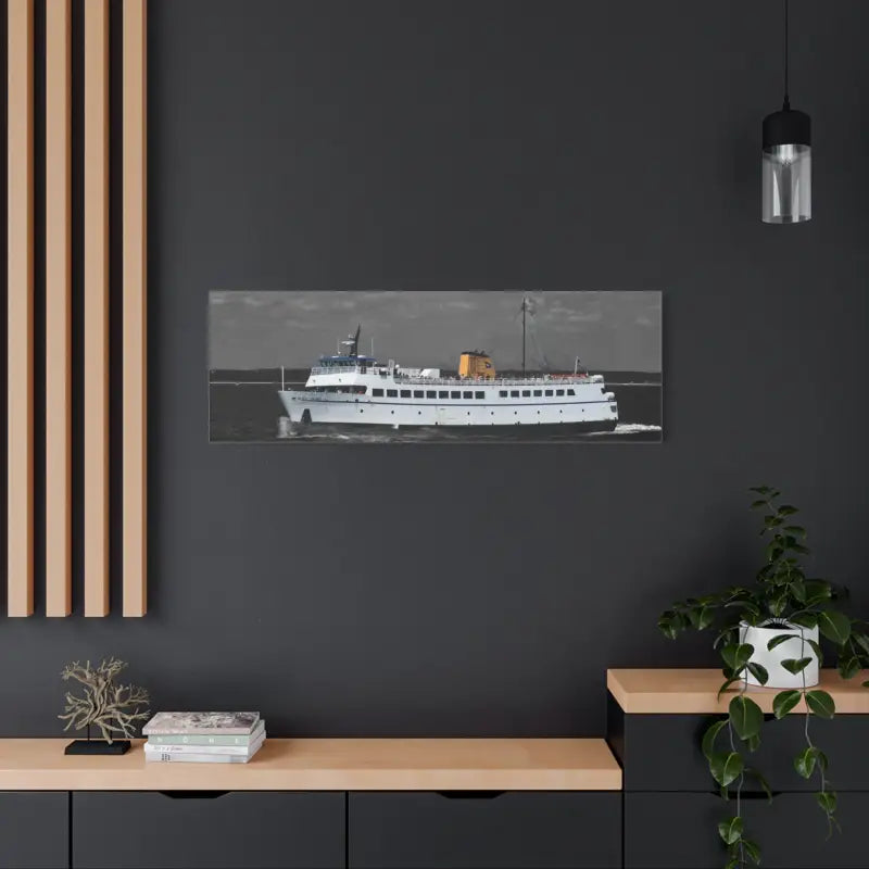 M V Block Island at Sea Block Island Ferry Wall Decor - Ocean State Styles