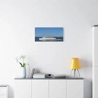 M V Carol Jean Block Island Ferry Nautical Canvas Maritime Decor - Ocean State Styles