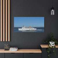 M V Carol Jean Block Island Ferry Nautical Canvas Maritime Decor - Ocean State Styles