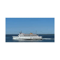 M V Carol Jean Block Island Ferry Nautical Canvas Maritime Decor - Ocean State Styles