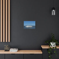 M V Carol Jean Block Island Ferry Nautical Canvas Maritime Decor - Ocean State Styles
