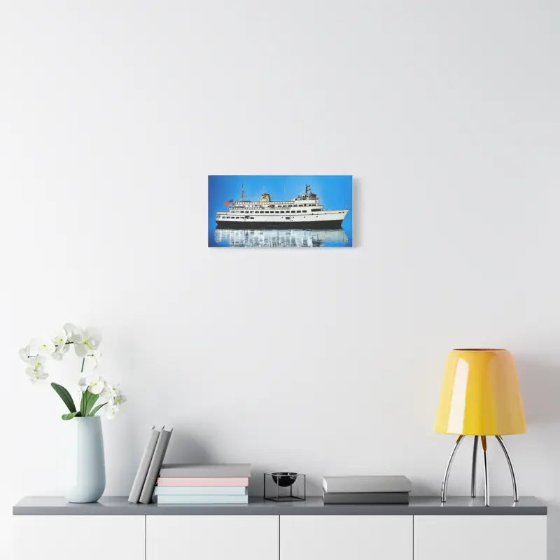 Framed photograph of M/V Carol Jean Block Island Ferry for marine enthusiasts