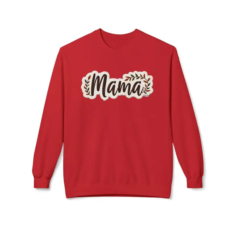 Mama Crewneck Sweatshirt for Moms in Olive Green Beige Black Dark Heather - Ocean State Styles