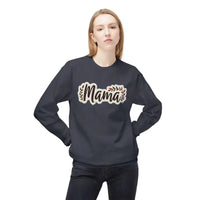 Mama Crewneck Sweatshirt for Moms in Olive Green Beige Black Dark Heather - Ocean State Styles