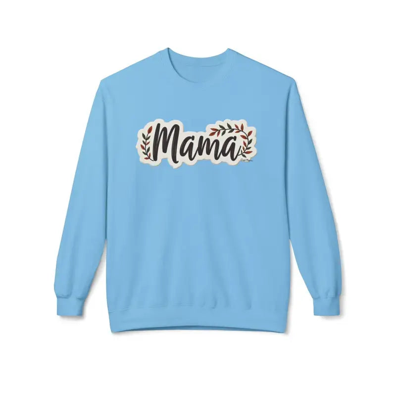 Mama Crewneck Sweatshirt for Moms in Olive Green Beige Black Dark Heather - Ocean State Styles