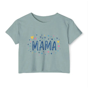 Mama Crop Top for Stylish Moms Trendy Festival Wear - Ocean State Styles