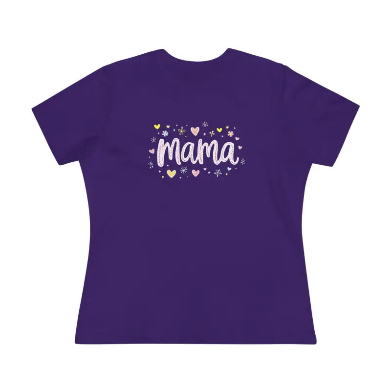 Mama Heart Women's T Shirt for Stylish Modern Moms - Ocean State Styles