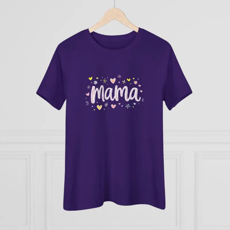 Mama Heart Women's T Shirt for Stylish Modern Moms - Ocean State Styles