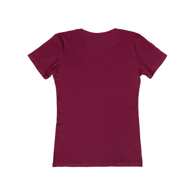 Maroon women’s t-shirt featuring Mama Love Watercolor Heart design