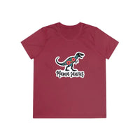 Mama Saurus Rex Style Quick Dry Dinosaur T Shirt for Moms - Ocean State Styles