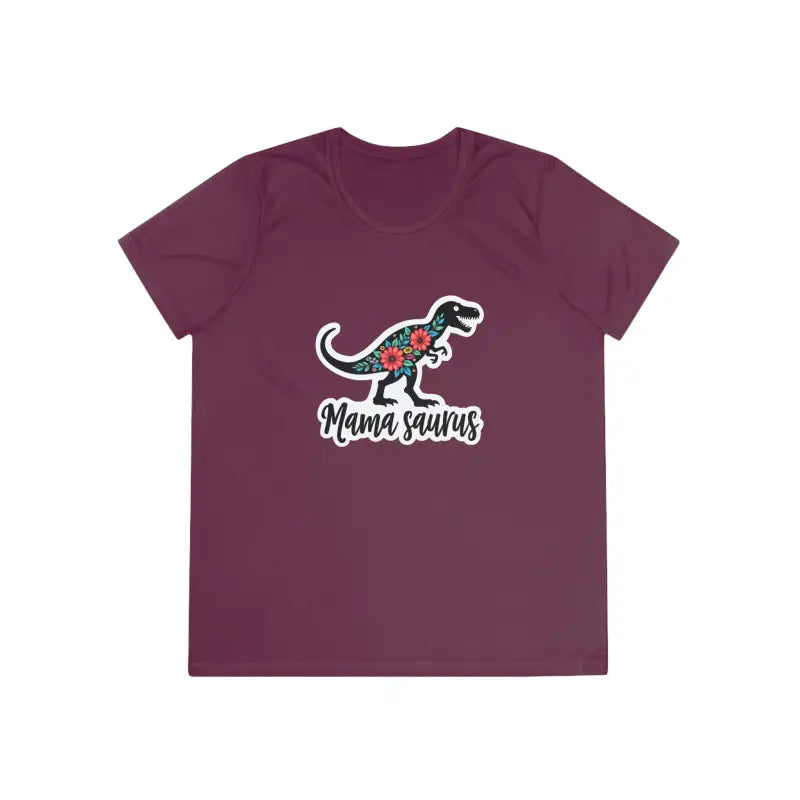 Mama Saurus Rex Style Quick Dry Dinosaur T Shirt for Moms - Ocean State Styles