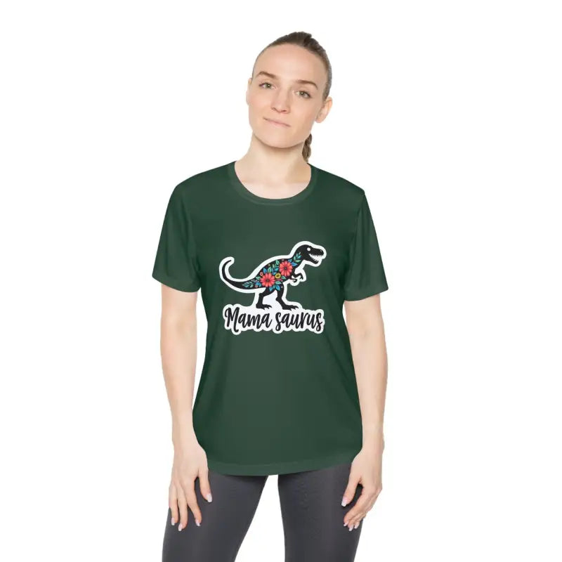 Mama Saurus Rex Style Quick Dry Dinosaur T Shirt for Moms - Ocean State Styles