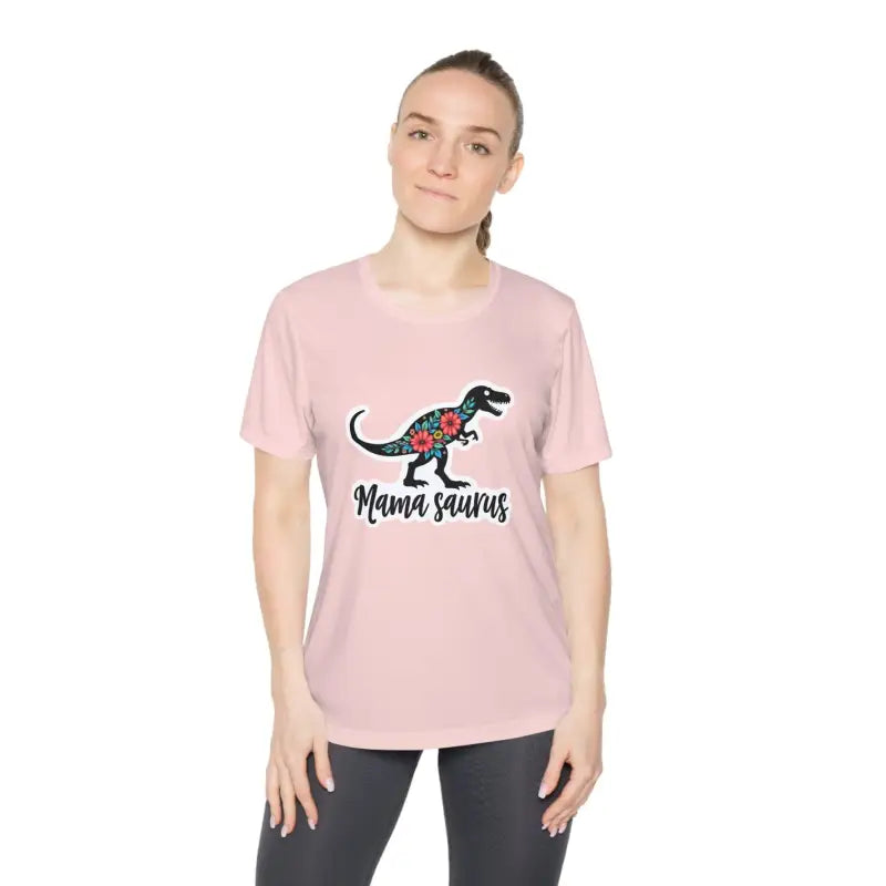 Mama Saurus Rex Style Quick Dry Dinosaur T Shirt for Moms - Ocean State Styles