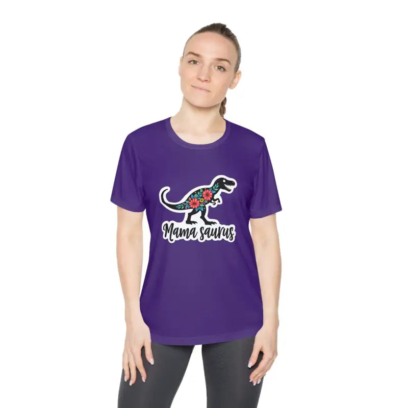 Mama Saurus Rex Style Quick Dry Dinosaur T Shirt for Moms - Ocean State Styles