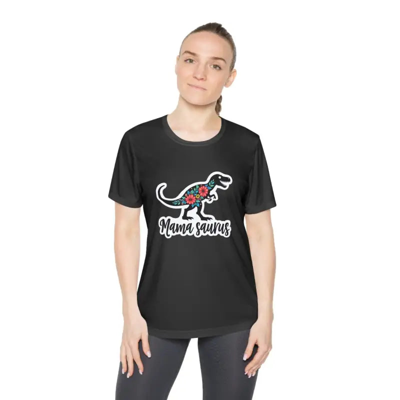 Mama Saurus Rex Style Quick Dry Dinosaur T Shirt for Moms - Ocean State Styles