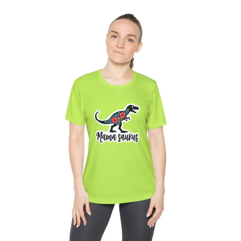 Mama Saurus Rex Style Quick Dry Dinosaur T Shirt for Moms - Ocean State Styles