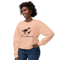 Mama Saurus Sweatshirt Cozy Gift for Dinosaur Loving Moms - Ocean State Styles
