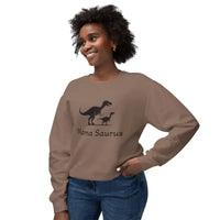 Mama Saurus Sweatshirt Cozy Gift for Dinosaur Loving Moms - Ocean State Styles