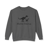 Mama Saurus Sweatshirt Cozy Gift for Dinosaur Loving Moms - Ocean State Styles