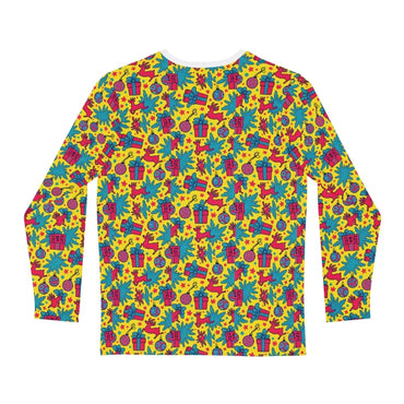 Men’s Festive Patterned Long Sleeved Christmas Sweater featuring holiday designs