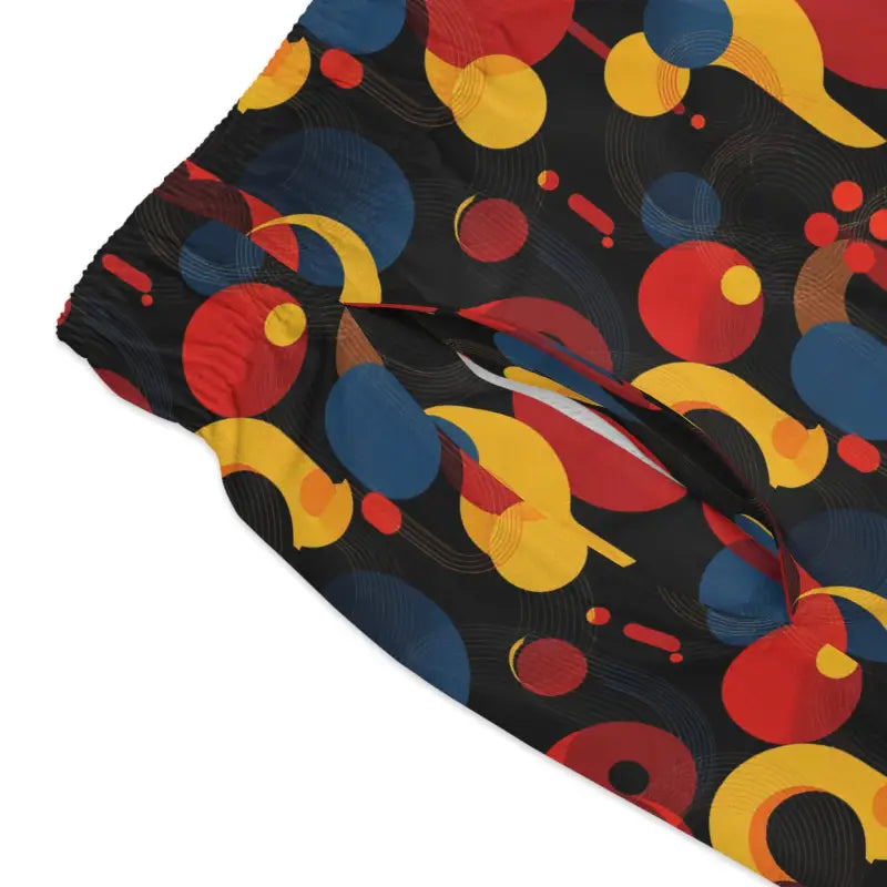 Mens Vibrant Retro Patterned Swim Trunks and Shorts - Ocean State Styles