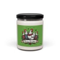 Merry Christmas Chicken 9oz Scented Soy Candle Delight - Ocean State Styles