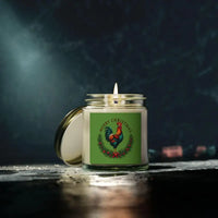 Merry Christmas Chicken Candle Coconut Apricot Wax Delight Eco Friendly Scented Candle - Ocean State Styles
