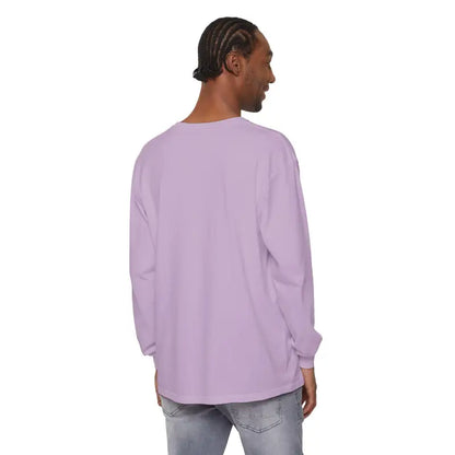 Lavender long-sleeved Minimalist Sail Away Shirt for stylish casual wear