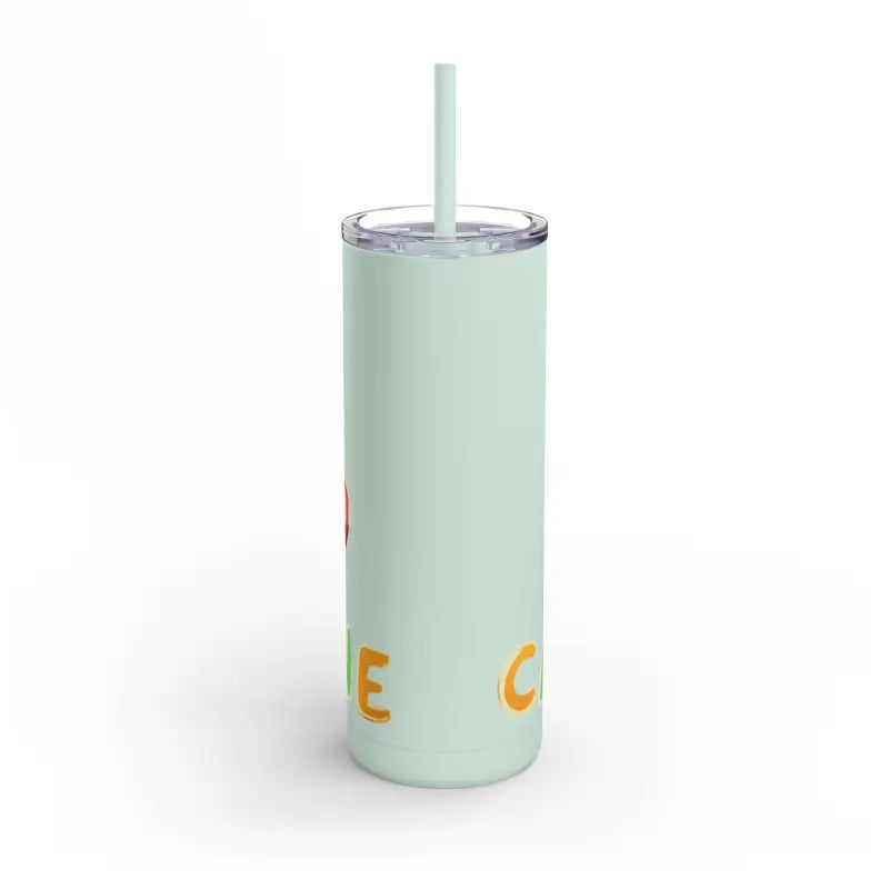 Mint And Black Cartoon Coffee Tumbler 20oz Insulated Travel Mug - Ocean State Styles