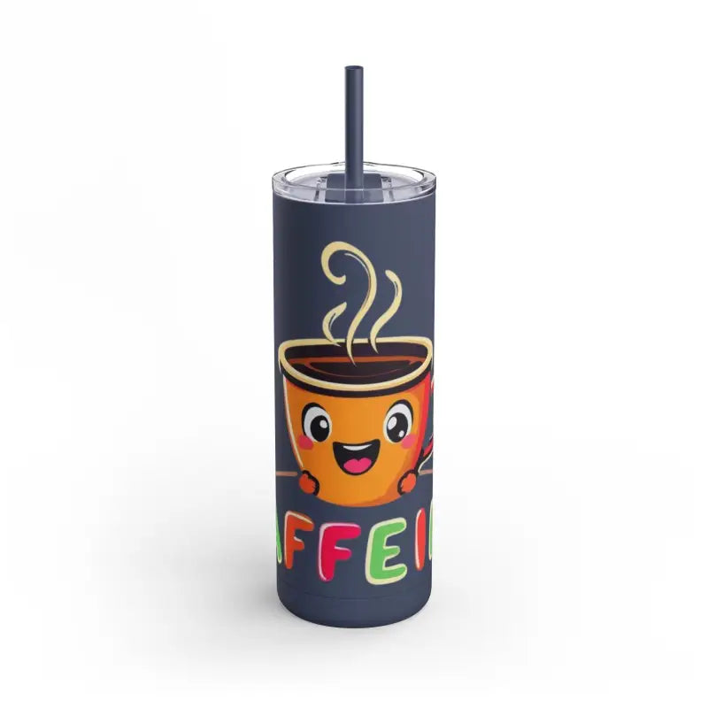 Mint And Black Cartoon Coffee Tumbler 20oz Insulated Travel Mug - Ocean State Styles