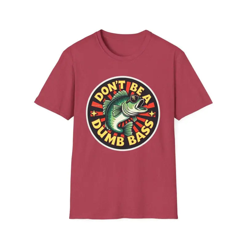 Mint Green Don't Be a Dumb Bass Short Sleeve T-Shirt for Fun Style - Ocean State Styles