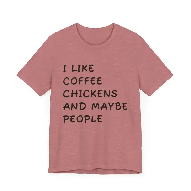 Rose T-Shirt with Short Sleeves, Crew Neck, Black Text Design