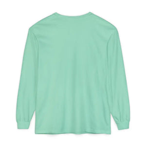 Mint Green Snowboarding Graphic Long Sleeve Shirt for Adventurers - Ocean State Styles