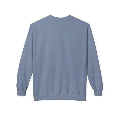 Blue Mistoe Chicken Fleece Crewneck Sweatshirt for casual and comfortable wear