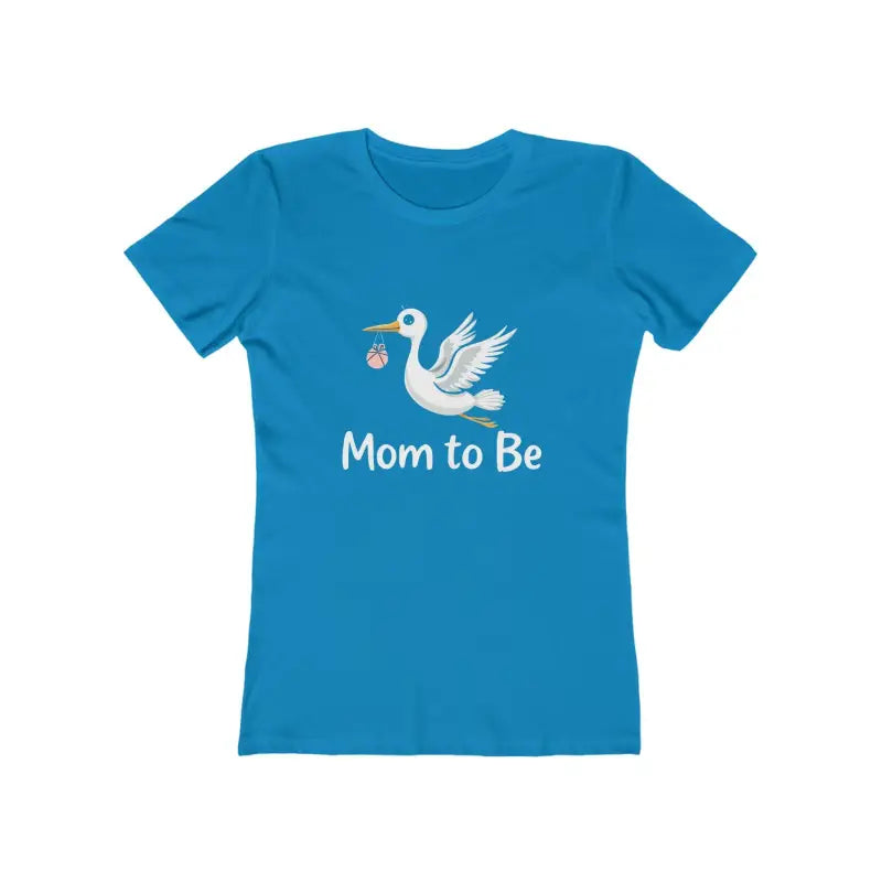Mom To Be Stork Tee For Expecting Mothers In Comfort - Ocean State Styles
