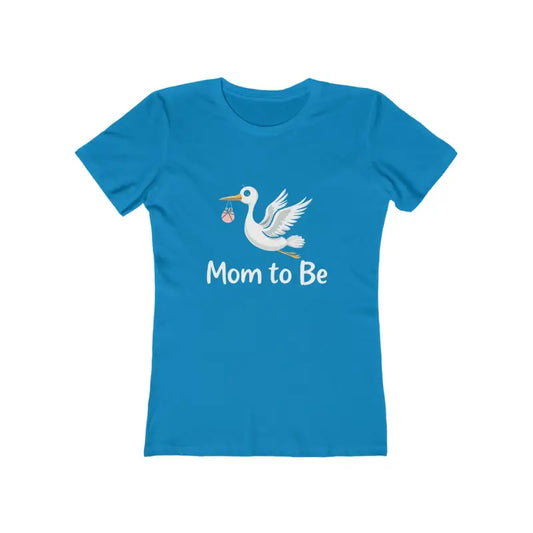 Mom To Be Stork Tee For Expecting Mothers In Comfort - Ocean State Styles