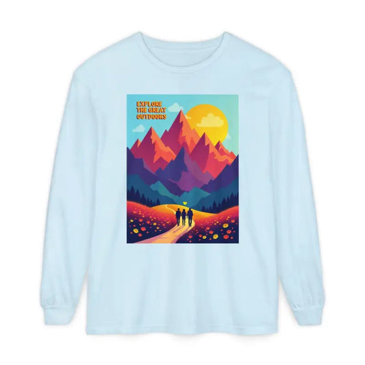 Mountain Graphic Long Sleeve Shirt Collection for Adventurers - Ocean State Styles